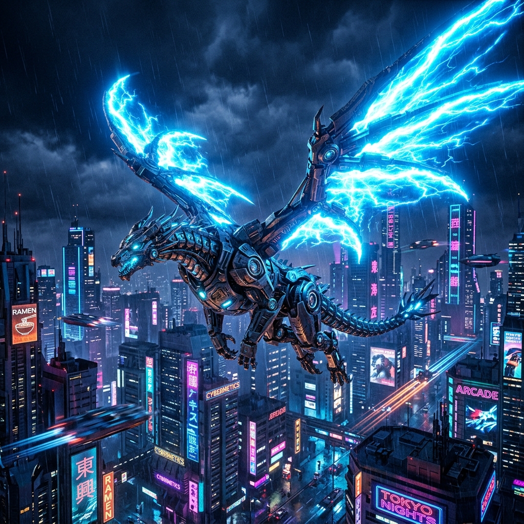 Cyber Plasma Dragon